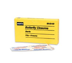 BUTTERFLY CLOSURES 100/BX - Bandages